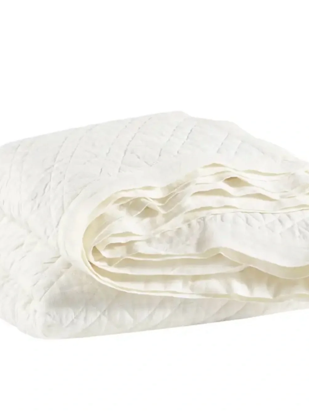 Washed Linen Ivory Quilt